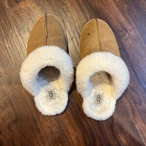UGG Tan and Cream Women's Slippers